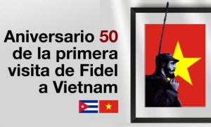 Aniversario 50 de la primera visita de Fidel Castro a Vietnam