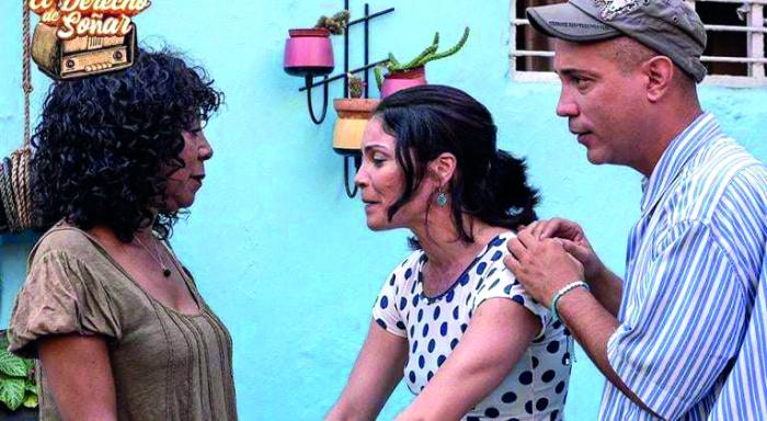 Escena de El derecho de soñar. foto tomada de la Página de Facebook de la telenovela