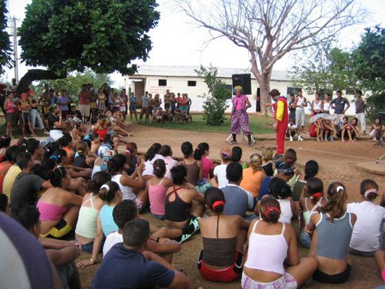 El proyecto sociocultural comunitario itinerante Guerrilla de Teatreros