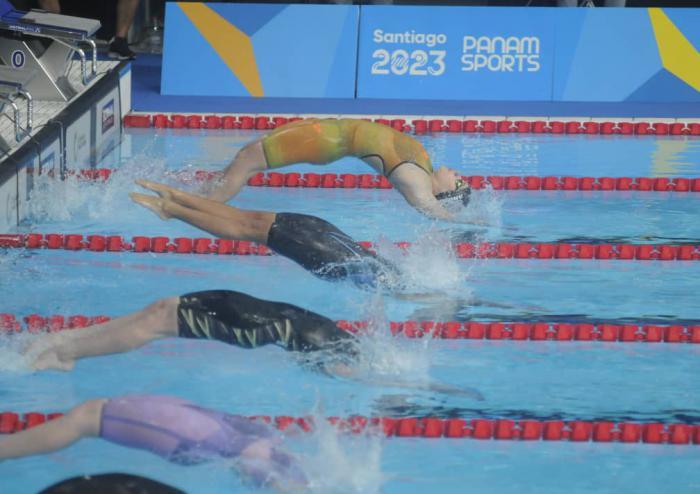 Natación en Panamericanos Santiago 2023