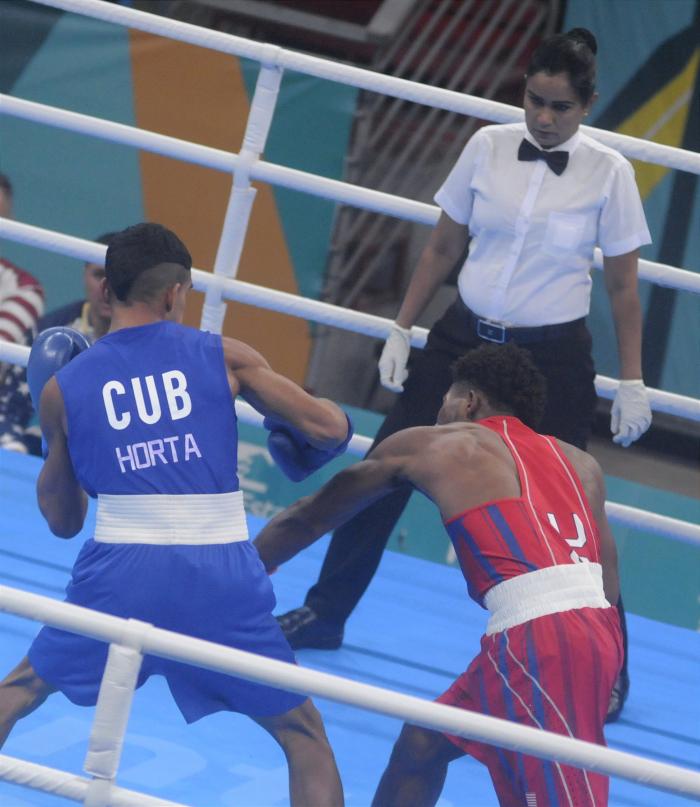Saidel Horta en los 57 kg