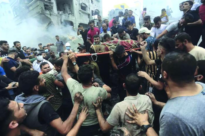 El texto solicita «asistencia humanitaria inmediata, plena, sostenida, segura y sin trabas». foto:  ap