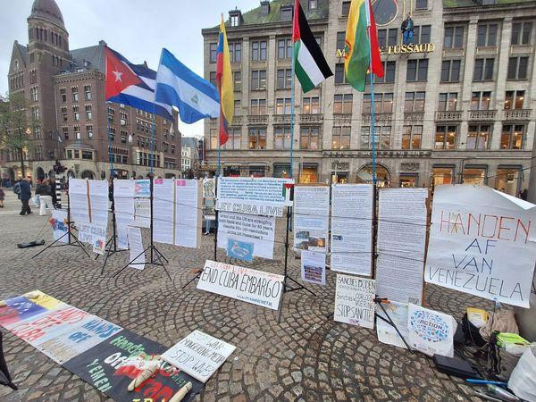Solidaridad con Cuba en Holanda