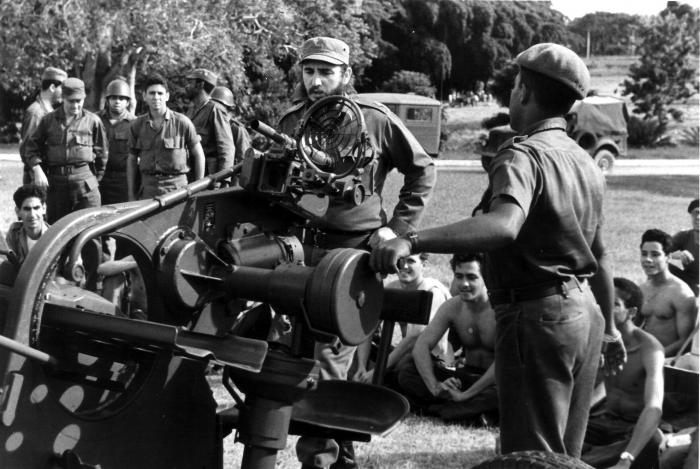 Fidel en la Crisis de Octubre Fotocopia Eduardo Mojicas  (23/6/1998) Foto:Archivo de Granma