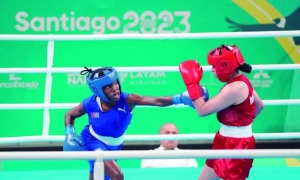 Legnis Calá consiguió la primera victoria del sector femenino en estas lides. foto: olympic.com