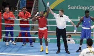 Arlen López.suma el quinto oro cubano.