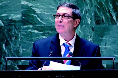 TOMADA DE LA CUENTA EN X DEL CANCILLER CUBANO