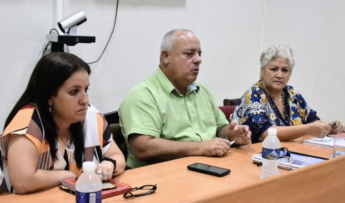 Visita Parlamentaria a Cienfiegos el Gobierno Provincial a la  Asamblea Nacional