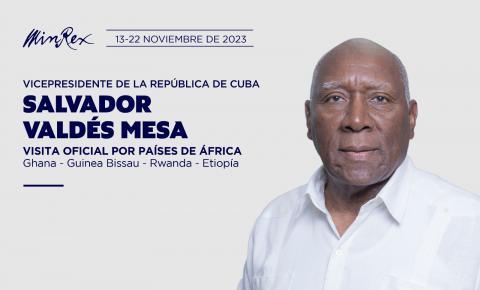 Salvador Valdez Mesa comenzara una gira por Africa
