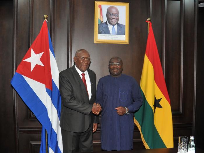 Valdes Mesa en Ghana