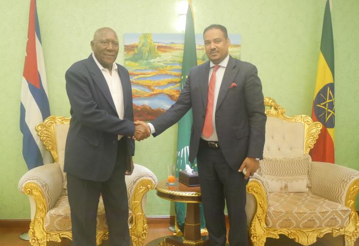 Salvador Valdés inicia visita oficial a Etiopía