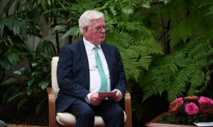 Encuentro de Díaz-Canel con Comisionado de la UE