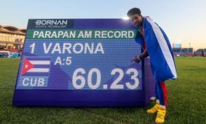 medalla de oro de Guillermo Varona en Santiago 2023