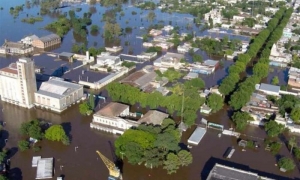 Inundaciones en Uruguay