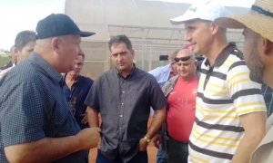 Jorge Luis Tapia Fonseca, vice primer ministro de la República de Cuba, en áreas