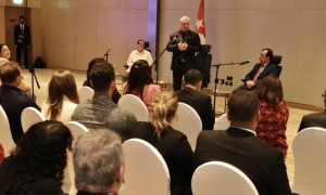 Diaz Canel en Emiratos Arabes 