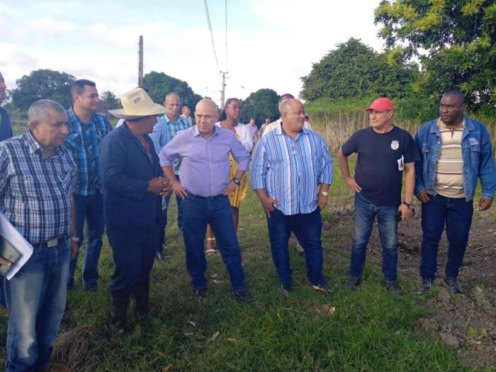 jornada de trabajo en Camagüey, del miembro del Buró Político y secretario de Organización del ccpcc Roberto Morales Ojeda