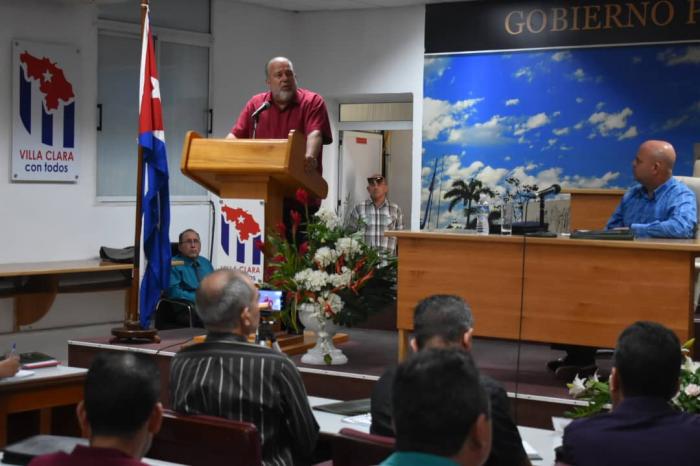 Rendición de cuentas del Gobernador de la provincia, Alberto López Díaz.