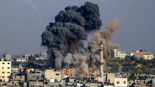  Los bombardeos israelíes causaron hoy decenas de muertos y heridos en la Franja de Gaza