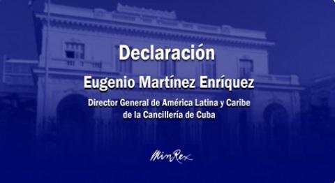 Declaración de Eugenio Martínez Enríquez
