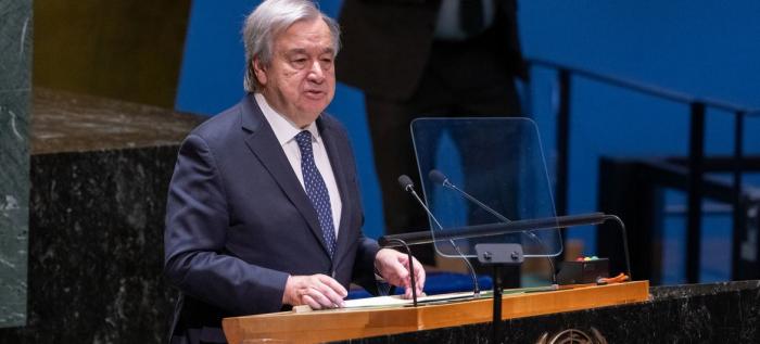 Secretario General de la ONU António Guterres