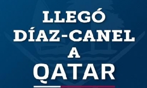 Qatar da la bienvenida a Díaz-Canel