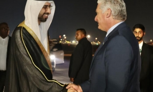 Qatar da la bienvenida a Díaz-Canel