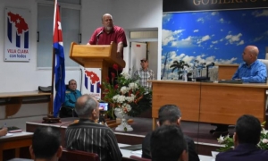 Rendición de cuentas del Gobernador de la provincia, Alberto López Díaz.