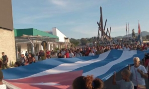 Pueblo Santiaguero rinde homenaje a Fidel en 