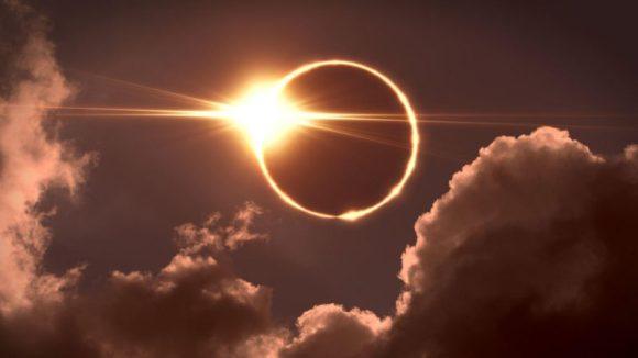 Un eclipse total de sol