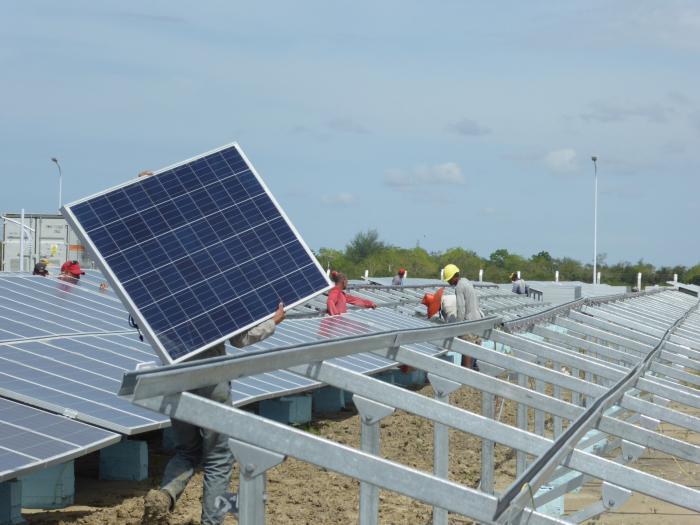 Este año se prevé un incremento en energía renovable, con parques solares fotovoltaicos de 12 mw en las provincias de Villa Clara, Ciego de Ávila y Holguín. FOTO: LEIDYS MARÍA LABRADOR