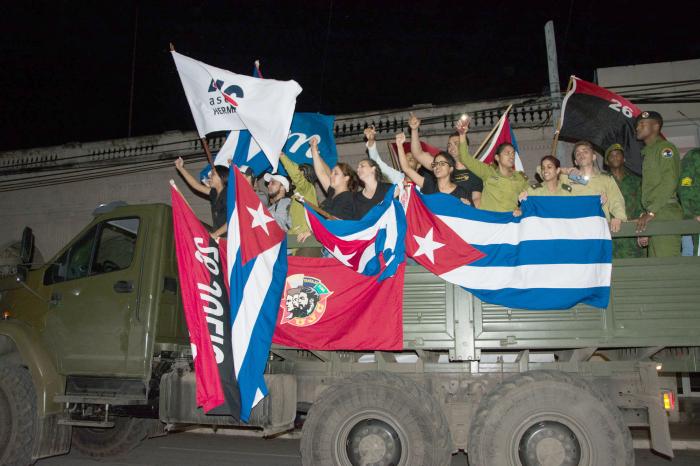 Reedición de la entrada de la Caravana de la Libertad a Pinar del Río, Cuba, 17 de enero de 2024.  ACN FOTO/Rafael FERNÁNDEZ ROSELL/sdl