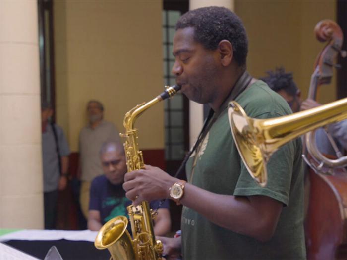 Músico  cubano Yosvany Terry