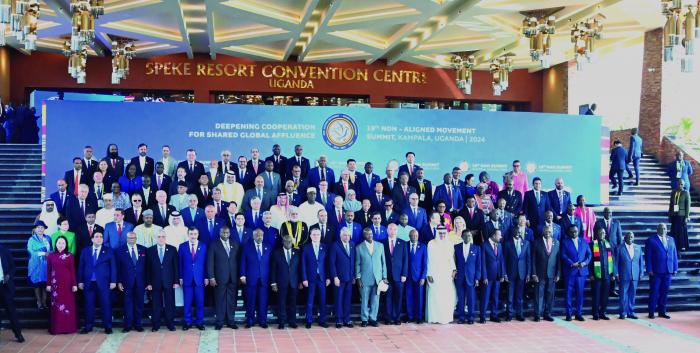 Representantes de más de un centenar de países se han reunido para participar en la xix Cumbre 
del Movimiento de Países No Alineados. Foto: Estudios Revolución