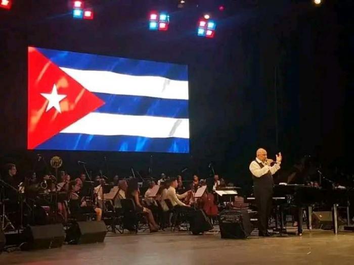 Nachito Herrera, en la inauguración del Jazz Plaza. FOTO DE ELENA LABRADA