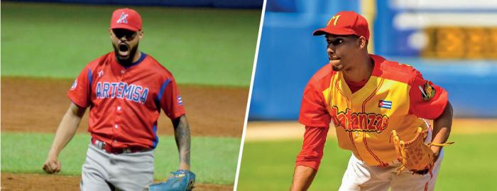 Se espera hoy un buen duelo de lanzadores en el Victoria de Girón. FOTOS: RICARDO LÓPEZ HEVIA Y ABEL ROJAS