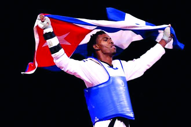 Rafael Alba aspira a conseguir otro buen resultado bajo los cinco aros. foto: archivo de granma