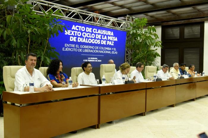 Gobierno de Colombia y ELN  en Cuba