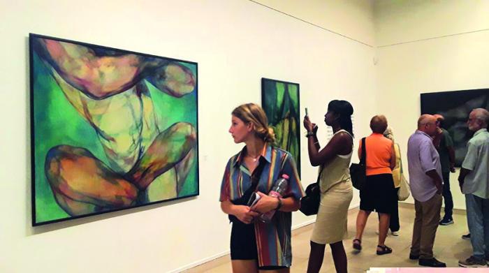 Expo La memoria de los borrados, un tributo a Servando Cabrera . Foto Tomada del portal del ciudadano de La Habana