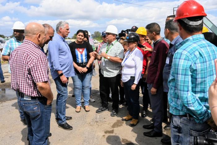 Díaz-Canel en Artemisa