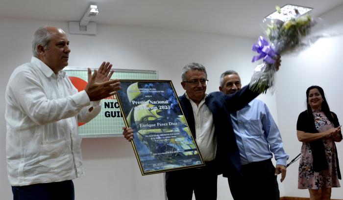 Enrique Pérez Díaz es un gestor de sueños. FOTO: JUVENAL BALÁN