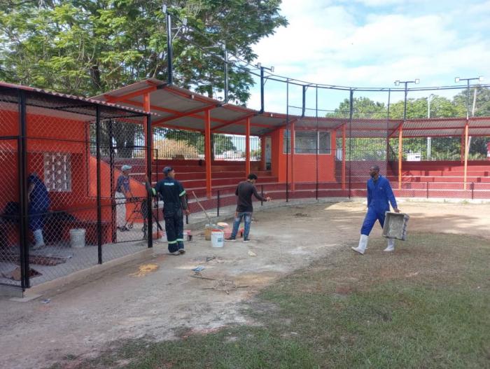 El beisbolito Natilla Jiménez constituye una joya para los peloteritos villaclareños. foto del autor