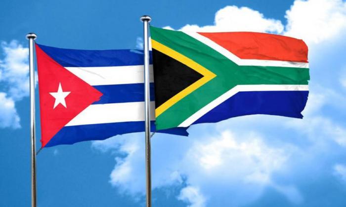 Visita de Esteban Lazo a Sudáfrica