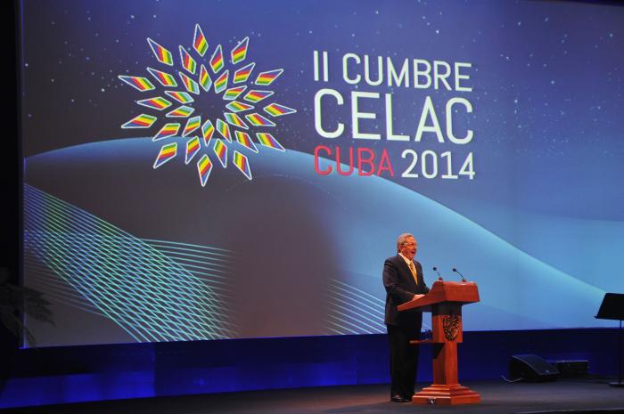 El General de Ejército Raúl Castro Ruz dijo que la Celac «es nuestra obra más preciada». FOTO: ESTUDIOS REVOLUCIÓN