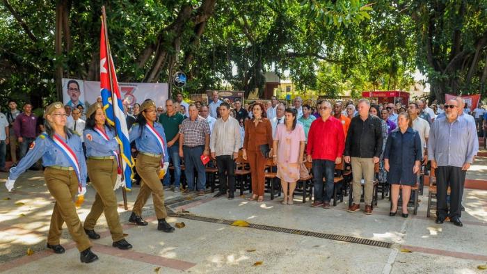 acto nacional por el Día del Trabajador de la Hotelería y del Turismo, presidido por el primer ministro, Manuel Marrero Cruz, fueron distinguidos varios colectivos laborales con sostenidos resultados en 2023