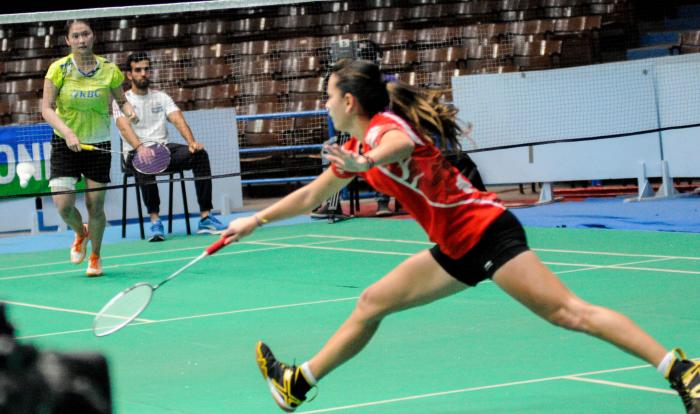 Taymara Oropesa está en las semifinales de individuales y doble femenino. foto: Endrys Correa Vaillant 	