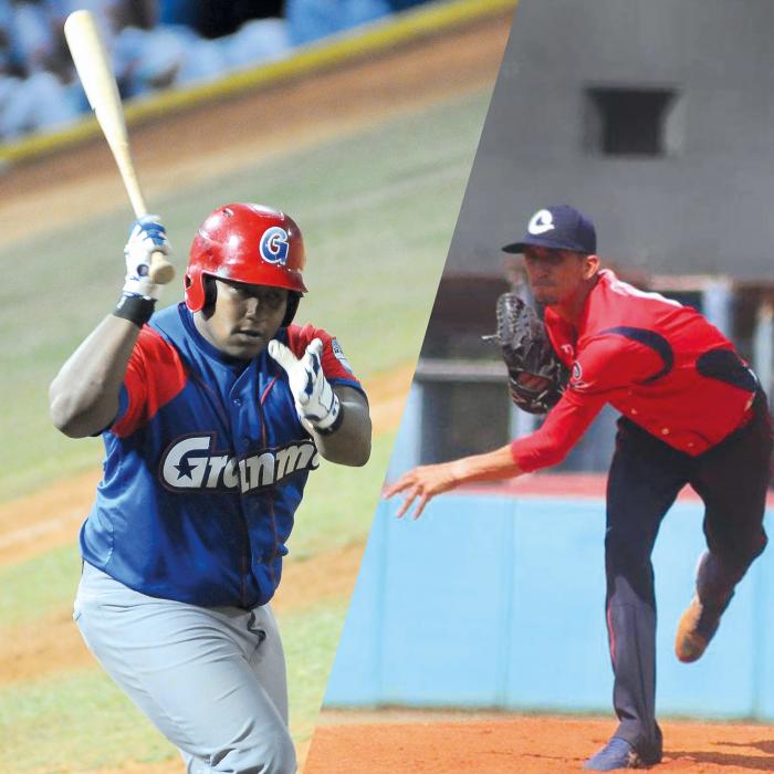 Alfredo Despaigne, en la ofensiva, y Dariel Góngora, desde el montículo, destacan en las selecciones de Granma y Camagüey, respectivamente. f