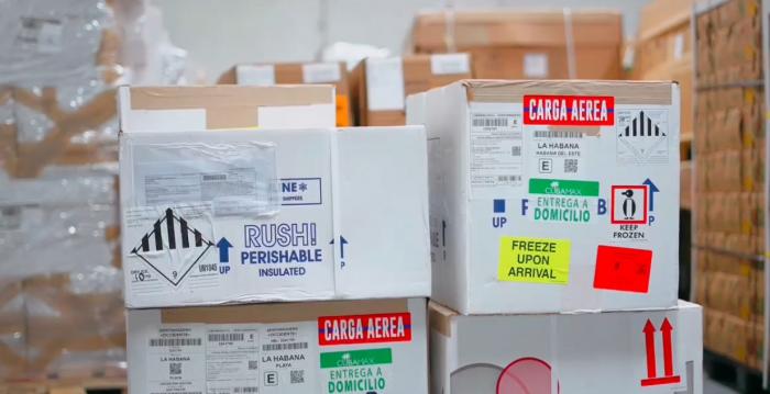 Aerovaradero cuenta con neveras de refrigeración para mantener los estándares establecidos de la carga