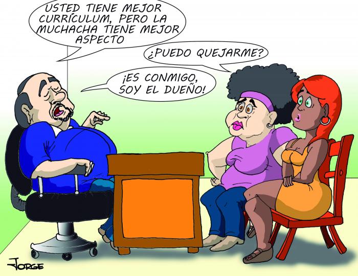 caricatura Quejas y sugerencias empleos