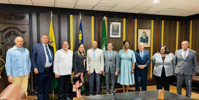 visita de delegación del MINAL de Cuba a Namibia